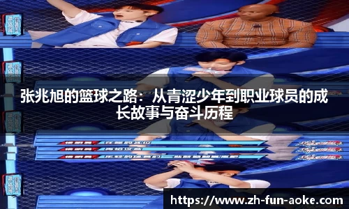张兆旭的篮球之路：从青涩少年到职业球员的成长故事与奋斗历程