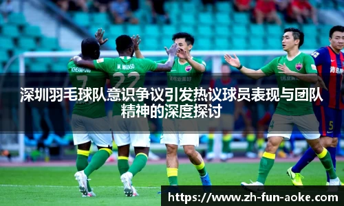 深圳羽毛球队意识争议引发热议球员表现与团队精神的深度探讨